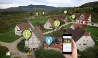 Die museumseigene App im Freilichtmuseum Beuren
