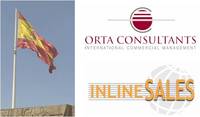 Inline Sales GmbH und ORTA CONSULTANTS lokalisieren Vertriebs- und Umsatzpotentiale für deutsche Unternehmen im spanischen Markt.