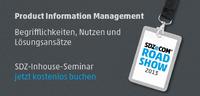 Roadshow Inhouse-Seminare zu PIM - Product Information Management
