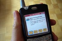 Wie der draußen rauchende Gast mit dem Handy seine Getränke bestellt !