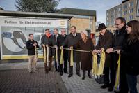 Espelkamps Bürger tanken "grünen" Strom an neuer Elektro-Tankstelle
