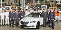 Jubiläum: ŠKODA produziert 18-millionstes Fahrzeug