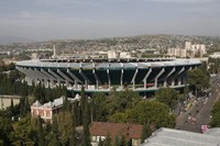 Metallocryl schmückt Fußballtempel