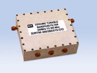 Abstimmbares, keramisches Bandpassfilter