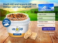 Lidl kreiert mit seinen Social Media Followern einen Fan-Joghurt – unterstützt durch innosabi crowd