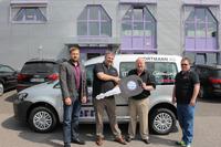 Siegbert Wortmann übergibt VW Caddy