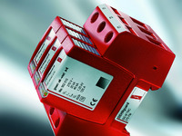 DEHNguard modular: Überspannungsschutz mit Modul-Entriegelungstaste