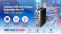 Advantech Releases Compact DIN-Rail Fanless Embedded Box PC for Intelligent Manufacturing and Outdoor Applications