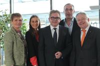 Unternehmer im Gespräch mit dem CDU-Spitzenkandidaten Guido Wolf
