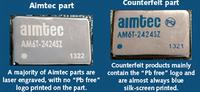 Warnung vor gefälschten Aimtec-Produkten