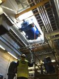 Generator aus Müllverbrennungsanlage zur Überholung durch Leroy Somer