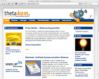 Neue thetakom.-Homepage online