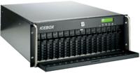 Mehr Sicherheit und Verfügbarkeit bietet N-TECs ICEBOX-SQ, eine 16 fach S-ATA II RAID Lösung, mit RAID 6 und „Snapshot-on-the-box“.
