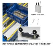 nextLAP expands its IIoT hardware portfolio: New wireless devices for "Smart Shelf"