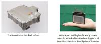 Hitachi Automotive Systems' EV Inverter Adopted for the e-tron, Audi's First Mass Production Electric Vehicle.