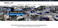 Relaunch der Homepage von Miller Maschinen und Werkzeuge