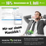 MainDesk-Kunden sind bereits für die Mehrwertsteuersenkungen gerüstet