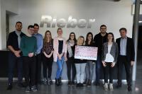 Rieber spendet je 3000 € an die Vesperkirche Ludwigsburg und an Frühchen e.V. in Reutlingen