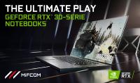 MIFCOM mit RTX 3000 Gaming-Laptops: mobiles Gaming der nächsten Generation