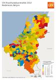 GfK Einzelhandelszentralität Belgien und Niederlande 2012