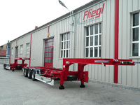 Spezialcontainerchassis für Sprengtechnik-Transporte
