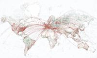 moovel lab visualisiert mit dem Designprojekt 'Flights to Rome'