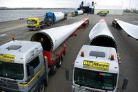 Spezialtransporte - da wo der Wind weht.