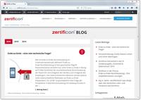 Zertificon präsentiert modernisierten Internetauftritt mit Themenblog