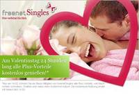 Zum Verlieben schön: am Valentinstag flirten freenetSingles völlig kostenlos