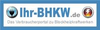 Neue Internet-Seite für Verbraucher zum Thema "Blockheizkraftwerke"