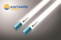 Neu im Sortiment von Antaris Licht: LED-Glasröhre mit 330°Abstrahlfläche, sehr hoher Lichtausbeute und Premium-Optik