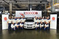 2,5-millionster Suzuki rollt im Werk Esztergom vom Band