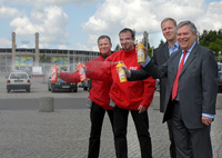 Olympiastadion sprüht vor Sicherheit