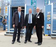 MEP Markus Ferber besucht GEDA auf der bauma 2013