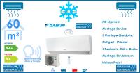 DAIKIN Klimaanlagen Set FTXM60R R32 Wandgerät Perfera + RXM60R 6,0 kW R32 für 1 Zimmer mit 60 m² Fläche