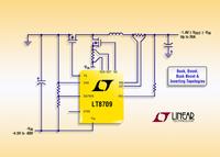 Neues von setron: LT8709: Multitopologie-Synchron-DC/DC-Controller für negative Eingangsspannungen