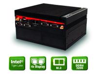 Fanless, expandable, high-performance with Tiger Lake processors