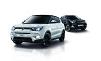 Fahrspaß in Schwarzweiß: SsangYong Tivoli als "Black+White"-Sondermodell