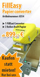 Messeneuheit: Erstes `kaufbares` Papierpolstersystem bei verpackung24 GmbH