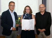 Caroline Berlage, a student at PicoQuant, wins Physik-Studienpreis by the Physikalische Gesellschaft zu Berlin