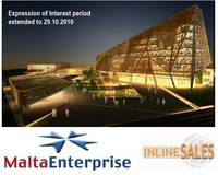 Offizielle Ausschreibung der Regierung der Republik von Malta: Corporate Village Malta - “Expression of Interest period“ läuft noch bis zum 29.10.2010
