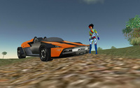 Das Kultauto X-Bow steht auf BEKO Island im Second Life ab sofort für Probefahrten zur Verfügung