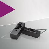 Noch mehr Flexibilität – Mit der Adapterplatte ADP-S40-S25-10 gelingt der einfache Wechsel zwischen den Systemen SYS 25 und SYS 40