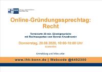 IHK richtet Online-Gründungssprechtag Recht aus