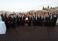 Winners of the Audi Sales and Service Management Cup recognized