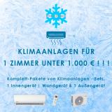 Klimaanlagen Sets für 1 Raum, für unter 1.000 Euro !!!