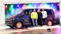 Das kultige «Wollny-Mobil» neu auf RONAL R50 Aero Felgen und Essen Motor Show unterwegs