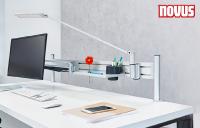 Novus landet mit der „CLU“ Monitorhalterungs-Serie den großen Clou