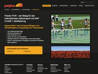 Marktführer für Sportbeläge im Außenbereich erobert das Internet