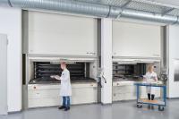 ESD-geschützte Lagerung und schnelle Bereitstellung elektronischer Komponenten mit den Hänel Lagersystemen